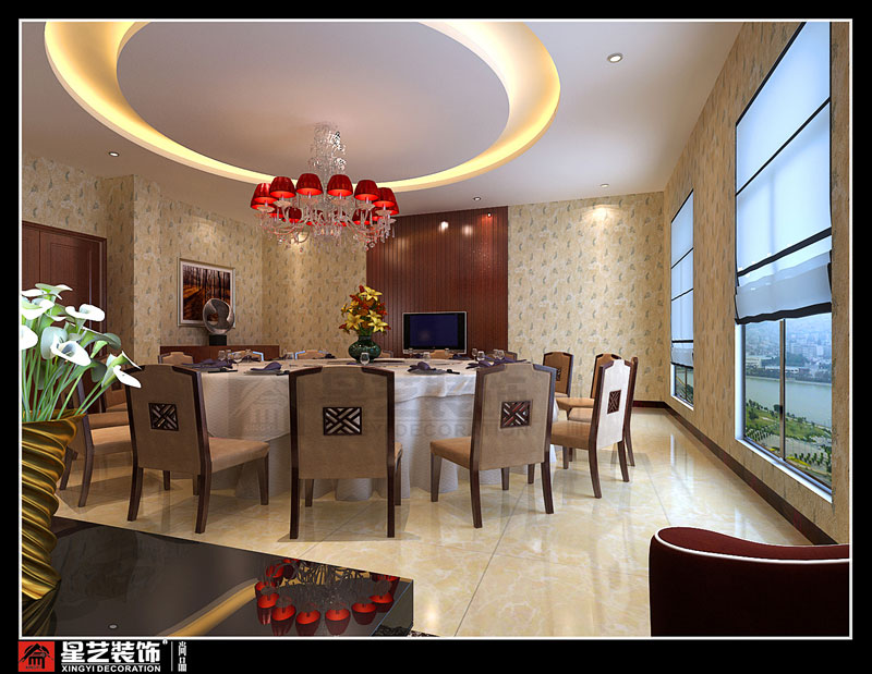 劲达兴纸业办公大楼包厢设计效果02