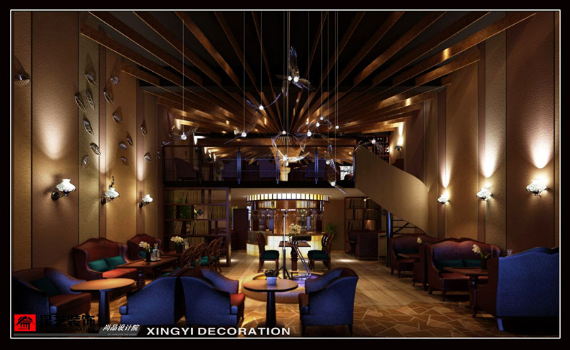 绿海云天雅蒂诺咖啡厅内景图01